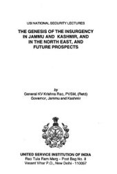 book The genesis of the insurgency in Jammu and Kashmir, and in the North East, and future prospects