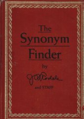 book The Synonym Finder