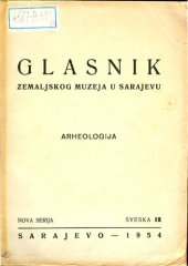 book Glasnik zemaljskog muzeja u Bosni i Hercegovini