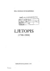 book Ljetopis (1746-1804)