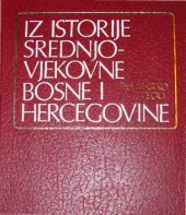 book Iz historije srednjovjekovne Bosne i Hercegovine