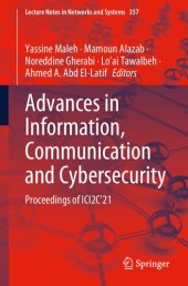 book Advances in Information, Communication and Cybersecurity: Proceedings of ICI2C’21