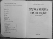 book Sinjska krajina u XVII i XVIII stoljeću