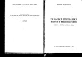 book Islamska epigrafika Bosne i Hercegovine. Knj. 2, Istočna i centralna Bosna