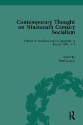 book Contemporary Thought on Nineteenth Century Socialism: Volume II