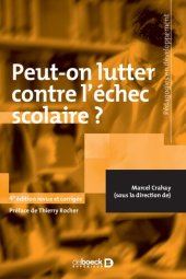 book Peut-on lutter contre l'échec scolaire ?