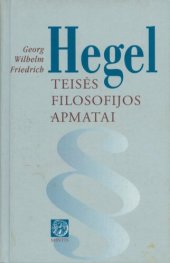 book Teisės filosofijos apmatai, arba Prigimtinės teisės ir valstybės mokslo metmenys