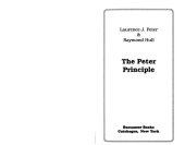 book The Peter principle.