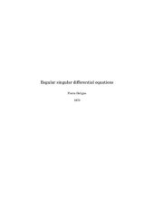 book Regular singular differential equations