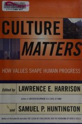 book Culture Matters-How Values Shape Human Progress