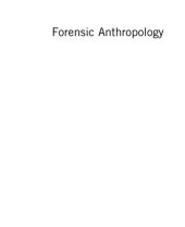 book Forensic Anthropology: Current Methods and Practice