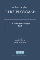 book Piers Plowman: The B-Version Archetype (Bx)