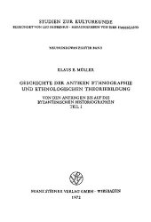 book Geschichte der antiken Ethnographie und ethnologischen Theoriebildung: von den Anfņgen bis auf die byzantinischen Historiographen