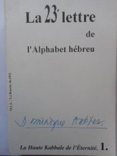 book La 23ème Lettre de l'Alphabet Hébreu