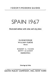 book Spain 1967