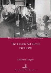 book The French Art Novel 1900-1930