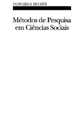 book Métodos de Pesquisa em Ciências Sociais