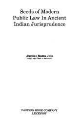 book Seeds of modern public law in ancient Indian jurisprudence