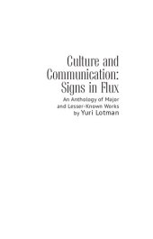 book Culture and Communication: Signs in Flux. An Anthology of Major and Lesser-Known Works