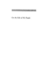 book On the Side of My People: A Religious Life of Malcolm X