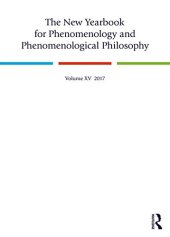 book The New Yearbook for Phenomenology and Phenomenological Philosophy: Volume 15 (XV) 2017