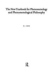 book The New Yearbook for Phenomenology and Phenomenological Philosophy: Volume 10