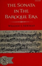 book The sonata in the baroque era