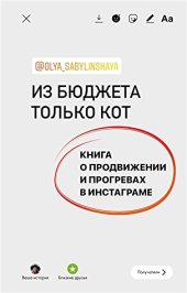 book Из бюджета только кот. Книга о продвижении и прогревах в инстаграме