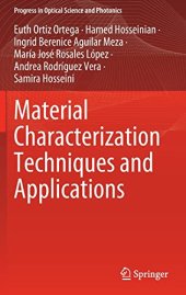 book Material Characterization Techniques and Applications