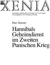 book Hannibals Geheimdienst im Zweiten Punischen Krieg (1997)