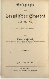 book Geschichte der Markgrafschaft Brandenburg und des Herzogtums Preußen bis zum Ausbruch des Dreißigährigen Krieges