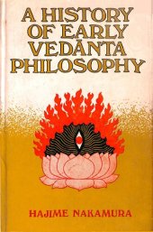 book A history of early Vedānta philosophy