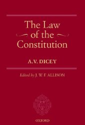 book Lectures introductory to the study of the law of the constitution