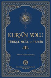 book Kur'an Yolu Türkçe Meâl ve Tefsir III