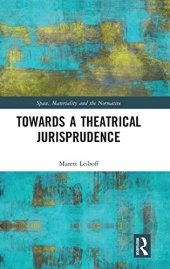 book Towards a Theatrical Jurisprudence