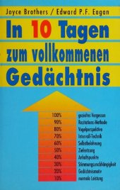 book In 10 Tagen zum vollkommenen Gedächtnis