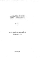 book Arheološki leksikon Bosne i Hercegovine : Tom 2.