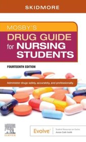 book Mosby's Drug Guide For Nursing Students