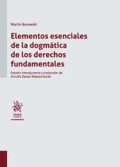 book Elementos esenciales de la dogmática de los derechos fundamentales