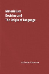 book Materialism, Doctrine and The Origin of Language