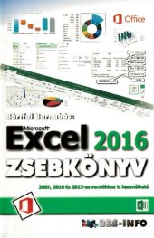 book Excel 2016 zsebkönyv