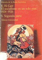 book El socialismo en un solo pais - Vol3 Parte2