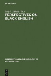 book Perspectives on Black English