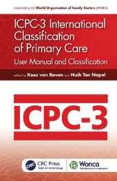 book ICPC-3 international classification of primary care : user manual and classification