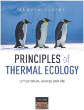 book Principles of Thermal Ecology: Temperature, Energy, and Life