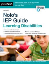 book Nolo's IEP guide : learning disabilities