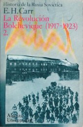 book La Revolución Bolchevique (1917-1923) 2. El orden económico