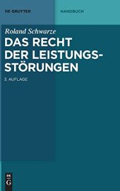 book Das Recht der Leistungsstörungen