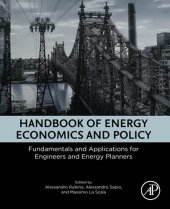 book Handbook of Energy Economics and Policy: Fundamentals and Applications for Engineers and Energy Planners