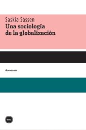 book Una sociología de la globalización